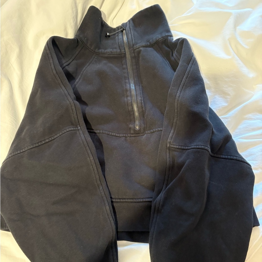 Lululemon Athletica Black Zip Pullover